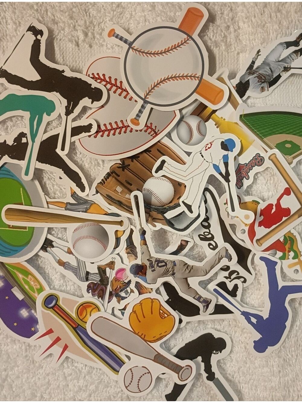🌻 25 Piece Baseball Sticker Set